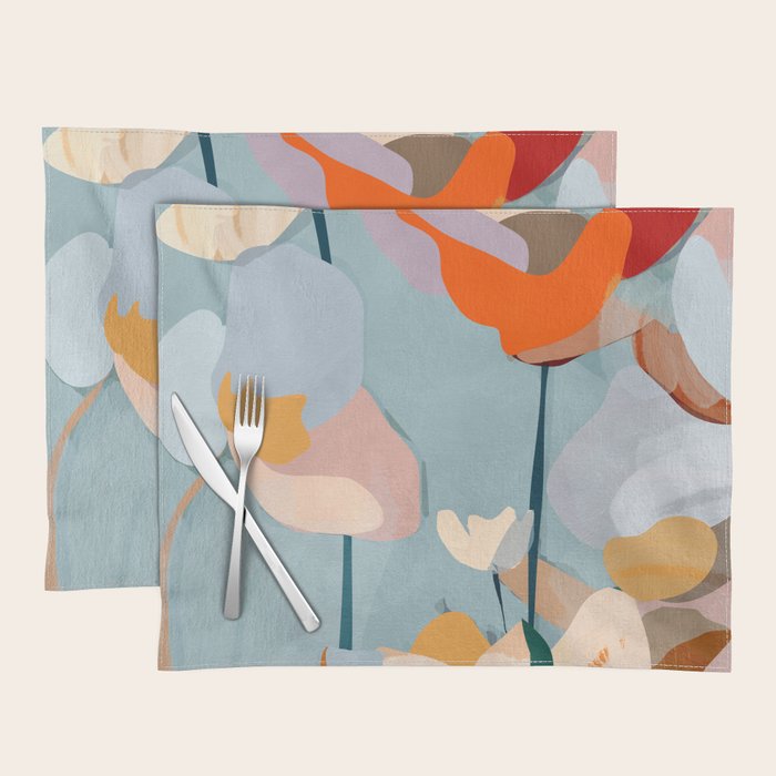 Layered Bloom Placemat Gallery Image 1