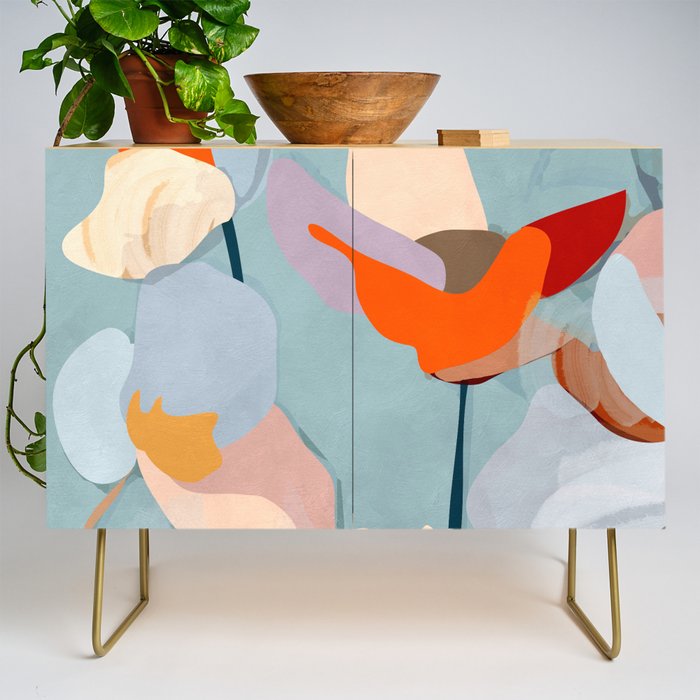 Layered Bloom Credenza Gallery Image 1