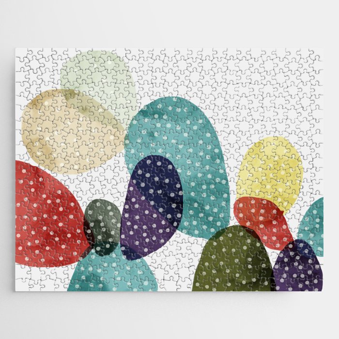 Cactus watercolor II Jigsaw Puzzle Gallery Image 1