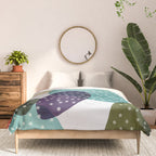 Cactus watercolor II Comforter Gallery Image 3
