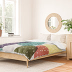 Cactus watercolor II Duvet Cover Gallery Image 2