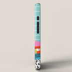 The Right Stuff - retro throwback 80s style rollerskates skating rink trendy 1980's iPhone Case Gallery Image 2