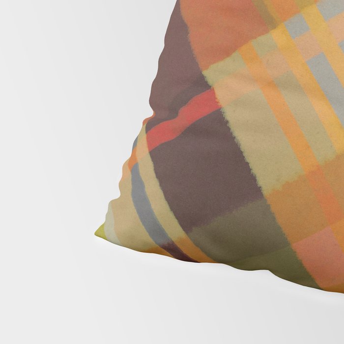 Colorful Plaid #2 Pillow Sham Gallery Image 4