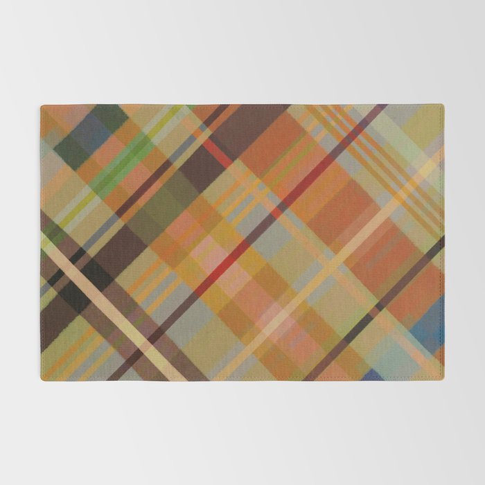 Colorful Plaid #2 Rug Gallery Image 2