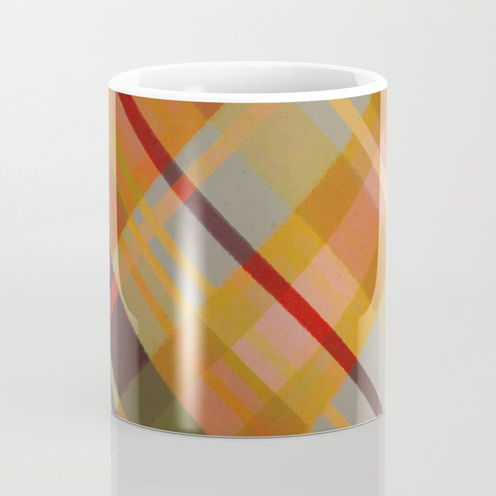 Colorful Plaid #2 Coffee Mug Gallery Image 4