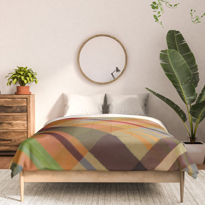 Colorful Plaid #2 Comforter Gallery Image 3