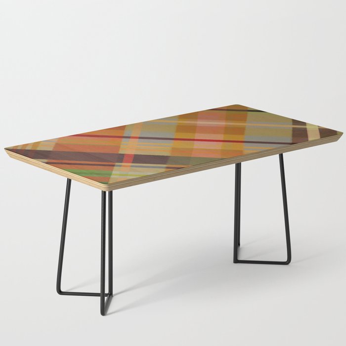 Colorful Plaid #2 Coffee Table Gallery Image 1