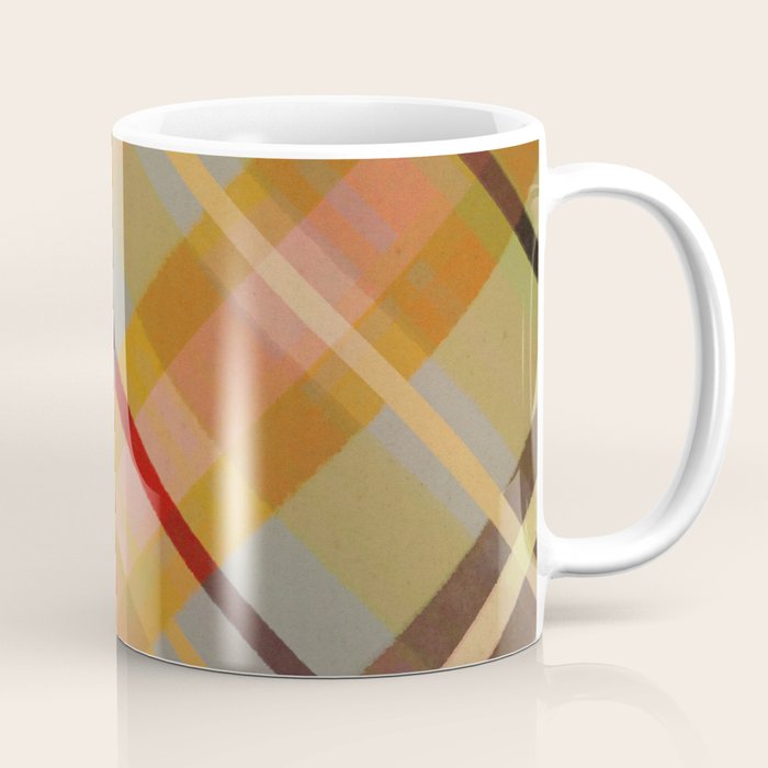 Colorful Plaid #2 Coffee Mug Gallery Image 1