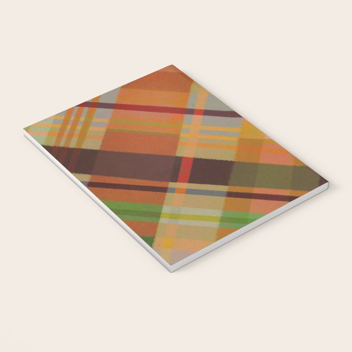 Colorful Plaid #2 Notebook Gallery Image 3