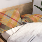 Colorful Plaid #2 Pillow Sham Gallery Image 2