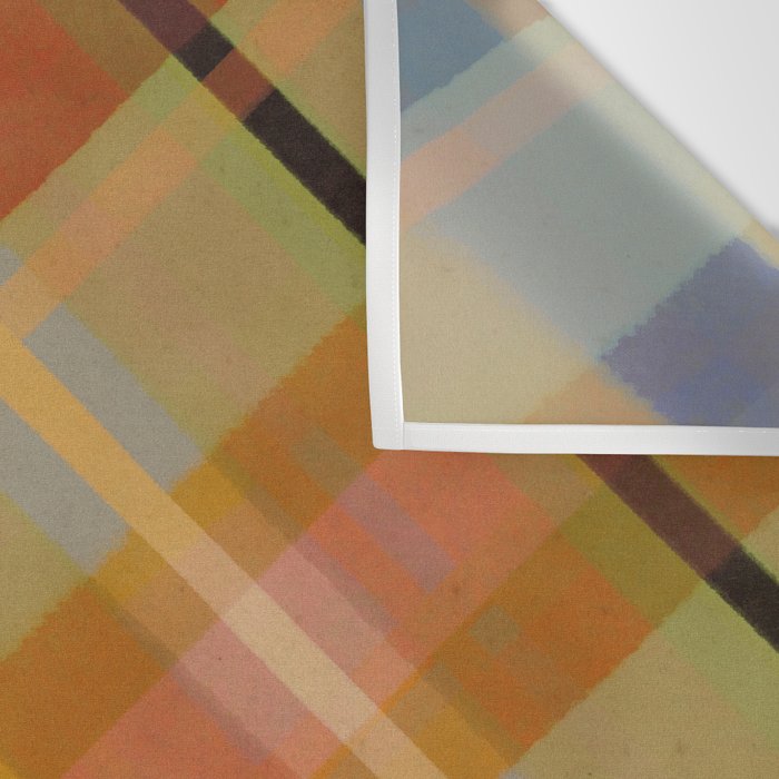 Colorful Plaid #2 Wall Tapestry Gallery Image 3