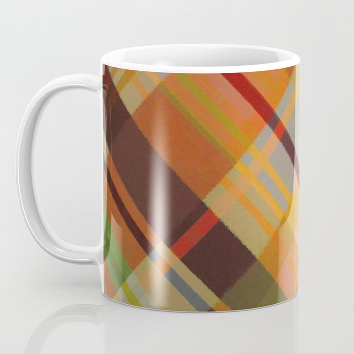 Colorful Plaid #2 Coffee Mug Gallery Image 3