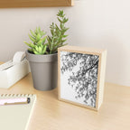 Wisteria Tree Art Print - Black and White Nature Photography Mini Art Print Gallery Image 2