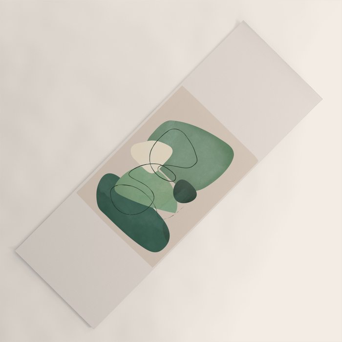 Floating Abstraction 10 Yoga Mat Gallery Image 1