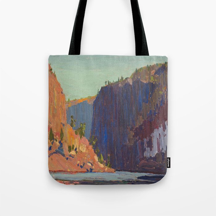 Tom Thomson Petawawa Gorges Canadian Landscape Artist Tote Bag Gallery Image 1
