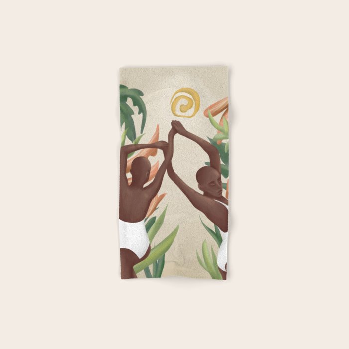 Figural Tropica Bath Towel Gallery Image 1
