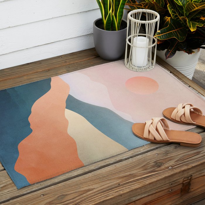 Mountain Ridge 02 Outdoor Rug Gallery Image 2