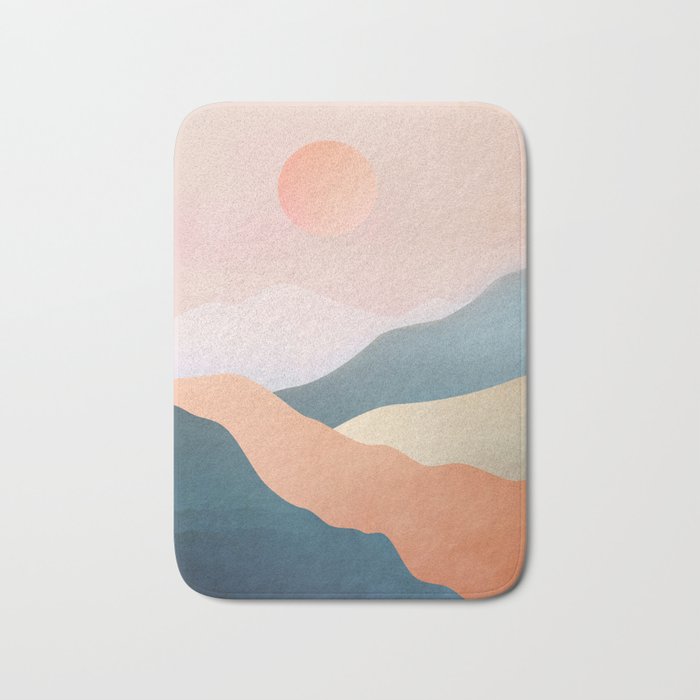 Mountain Ridge 02 Bath Mat Gallery Image 1