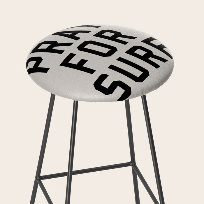 Pray For Surf Stool Gallery Image 2