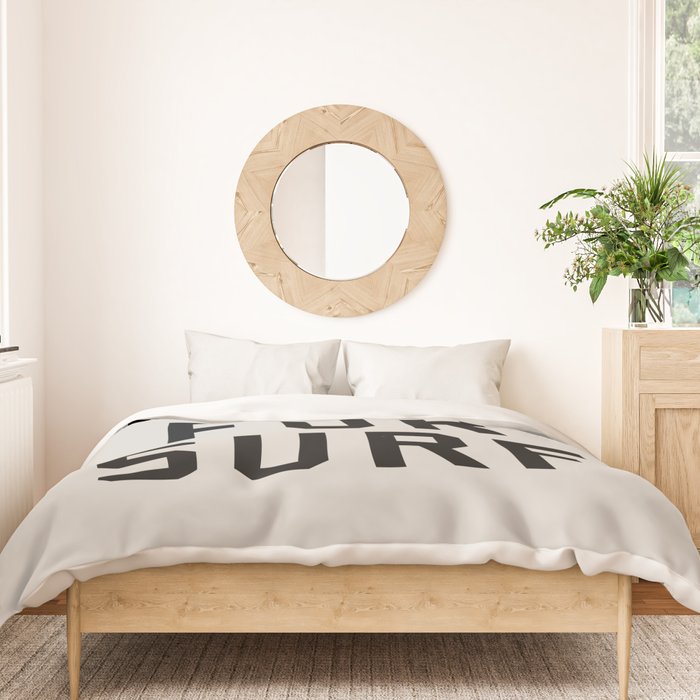 Pray For Surf Duvet Cover Gallery Image 3