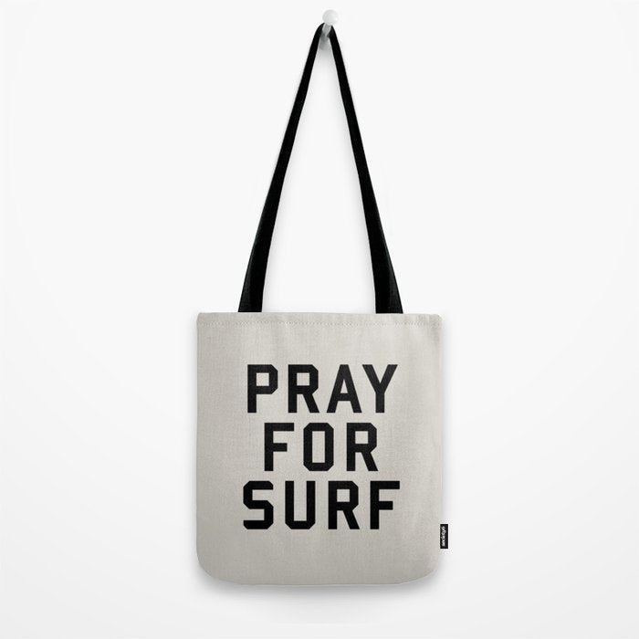Pray For Surf Tote Bag Gallery Image 2