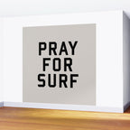 Pray For Surf Wall Mural Gallery Image 2
