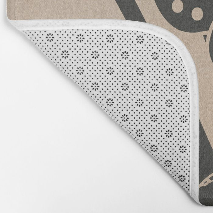 Abstract Mushrooms 6 Bath Mat Gallery Image 2