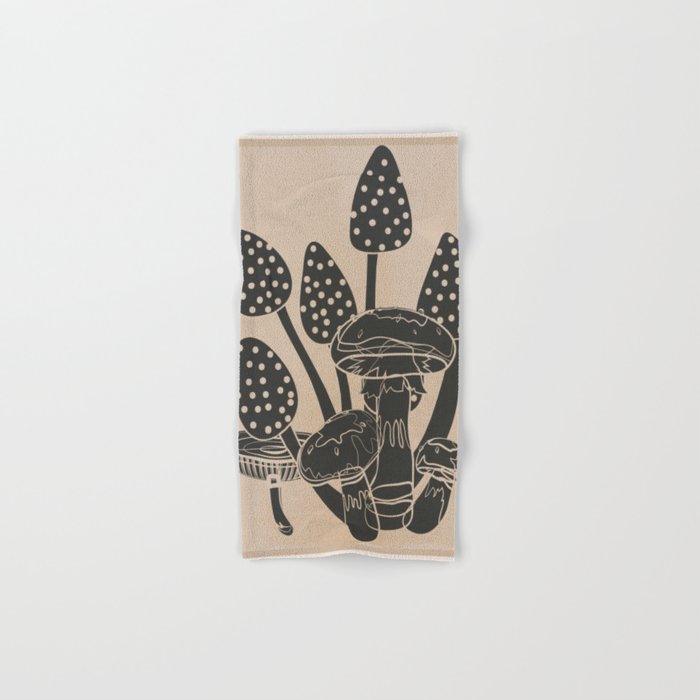 Abstract Mushrooms 6 Bath Towel Gallery Image 1