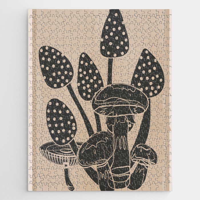 Abstract Mushrooms 6 Jigsaw Puzzle Gallery Image 1