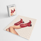 These Boots - Yeehaw Rustic Red n Neutral Jigsaw Puzzle Gallery Image 2