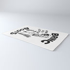 Bring Your Ass Kicking Boots! Cool Retro Cowgirl Gift Idea For Women Rug Gallery Image 3