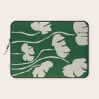 The magical Green floral Laptop Sleeve Gallery Image 1