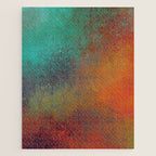Colorful Rust Aesthetic Grunge Art Jigsaw Puzzle Gallery Image 1