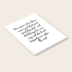 Once upon a time she said fuck this - pretty script Notebook Gallery Image 2