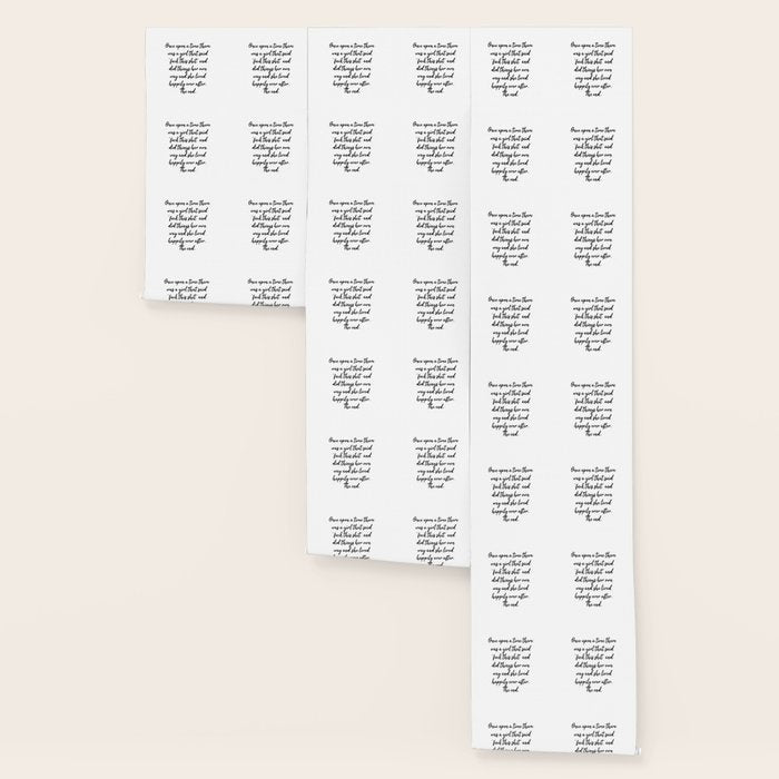 Once upon a time she said fuck this - pretty script Wallpaper Gallery Image 3