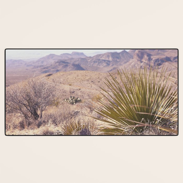Big Bend National Park Sotol Overlook x West Texas Photography Desk Mat Gallery Image 3