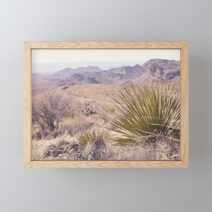 Big Bend National Park Sotol Overlook x West Texas Photography Mini Art Print Gallery Image 1