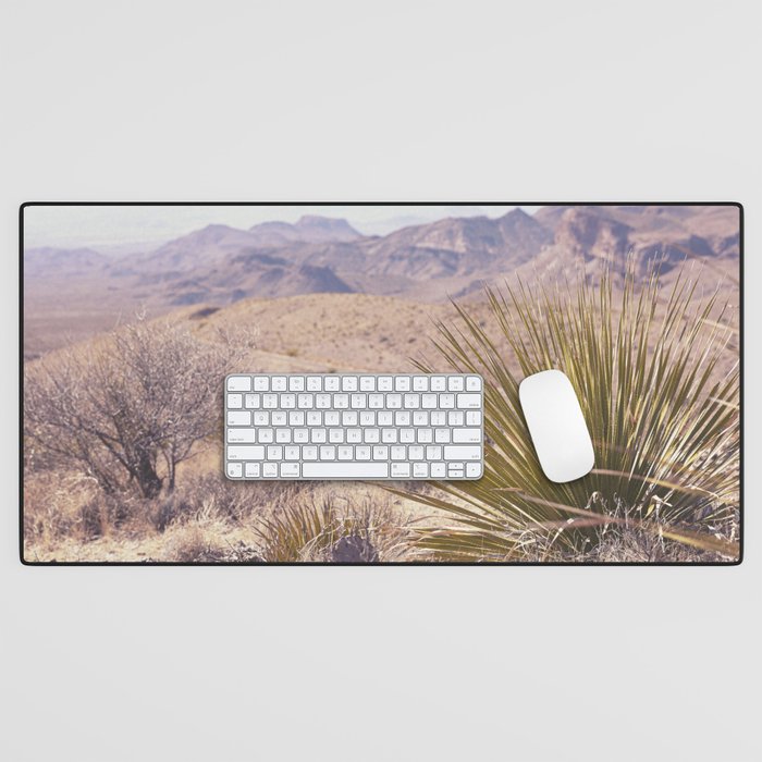 Big Bend National Park Sotol Overlook x West Texas Photography Desk Mat Gallery Image 1