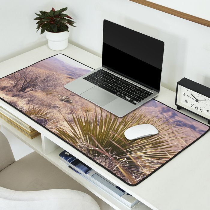 Big Bend National Park Sotol Overlook x West Texas Photography Desk Mat Gallery Image 2