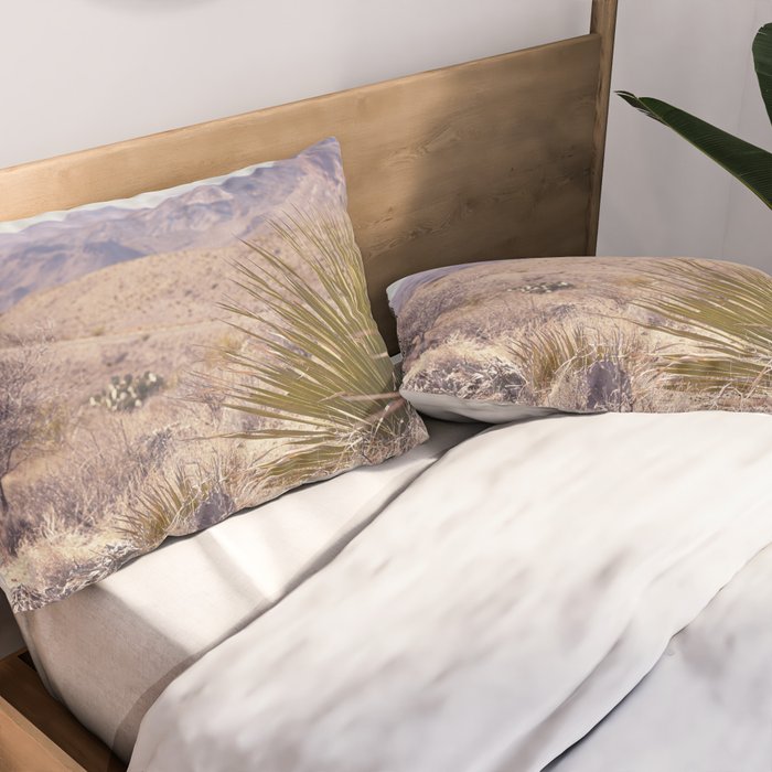 Big Bend National Park Sotol Overlook x West Texas Photography Pillow Sham Gallery Image 2