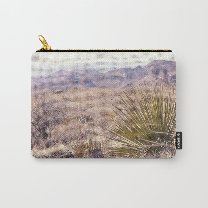 Big Bend National Park Sotol Overlook x West Texas Photography Carry All Pouch Gallery Image 1