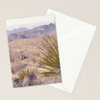 Big Bend National Park Sotol Overlook x West Texas Photography Stationery Card Gallery Image 2