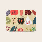 Fruit and Spice Rack Bath Mat Gallery Image 1