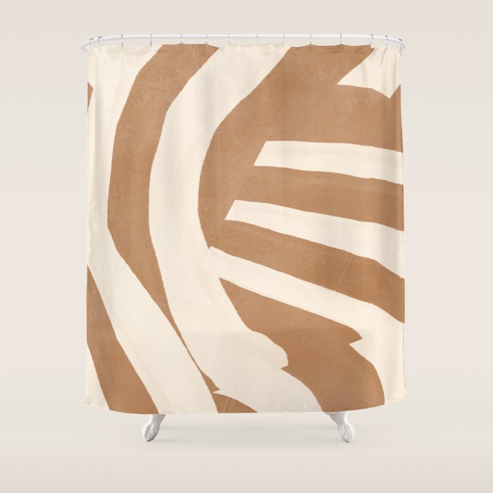 abstract minimal 82 Shower Curtain Gallery Image 1