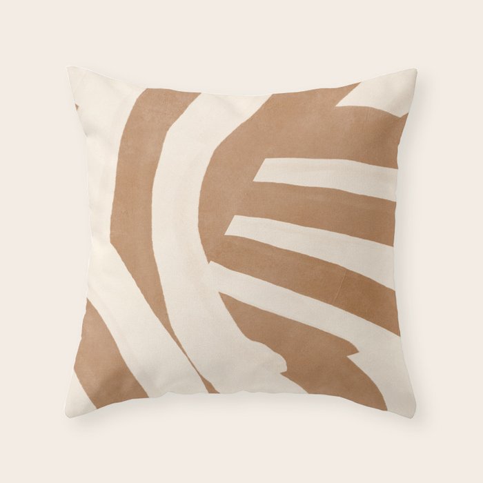 abstract minimal 82 Throw Pillow Gallery Image 1