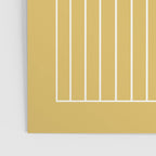 Minimal Arch XXXV Sunshine Yellow Modern Geometric Lines Poster Gallery Image 3