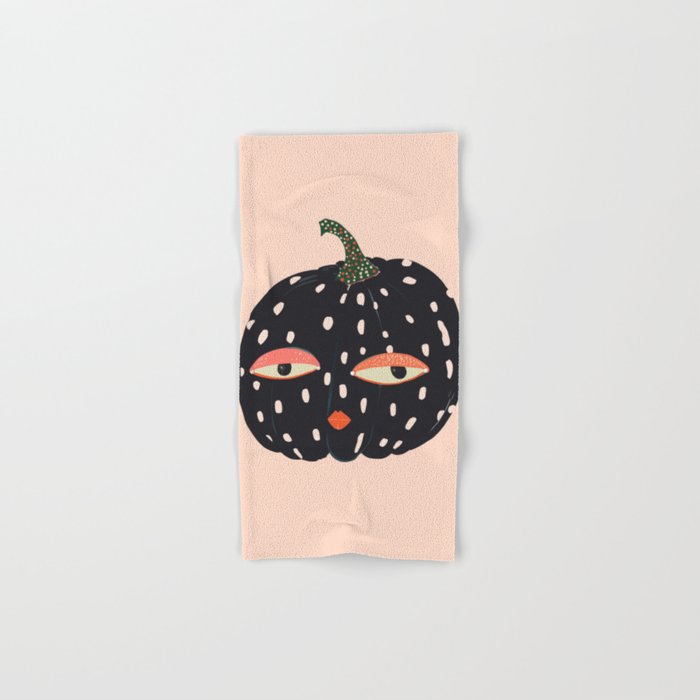 Pumpkin Persona Bath Towel Gallery Image 1