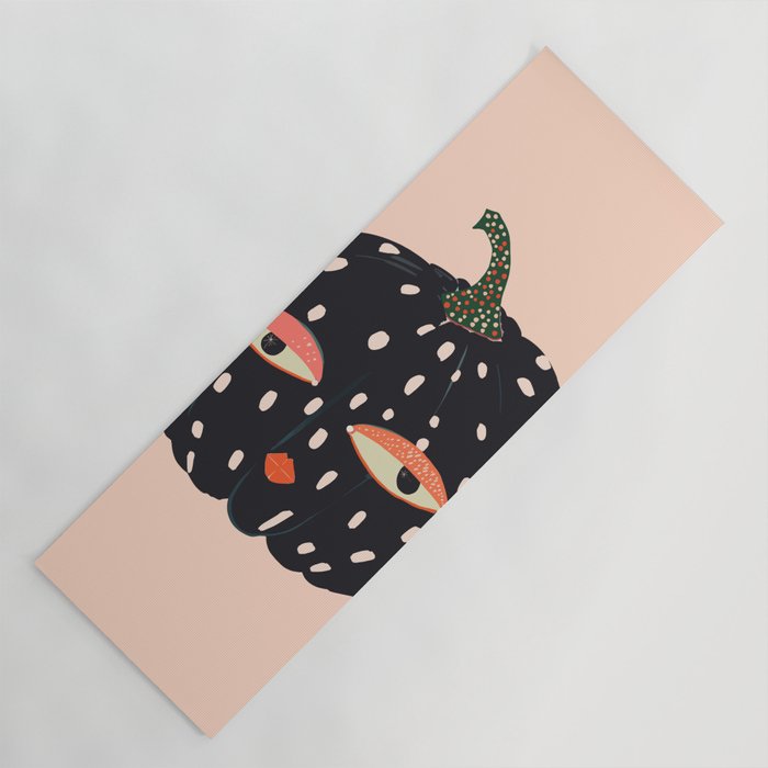 Pumpkin Persona Yoga Mat Gallery Image 1
