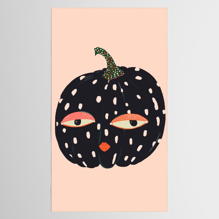 Pumpkin Persona Tablecloth Gallery Image 2
