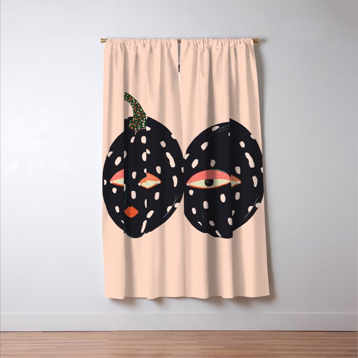 Pumpkin Persona Window Curtain Gallery Image 3